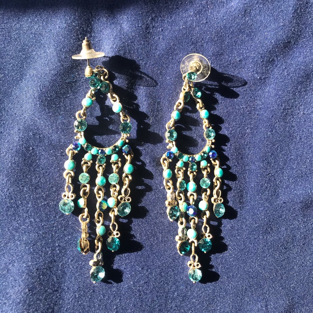 Blue Earings